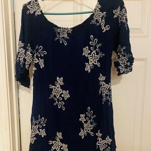 Sequin Hearts Navy tunic